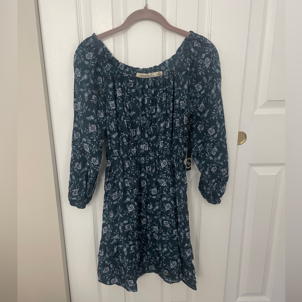 Liberty Love Navy Floral Dress